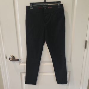 Banana Republic Factory Black Cropped Ankle Pants